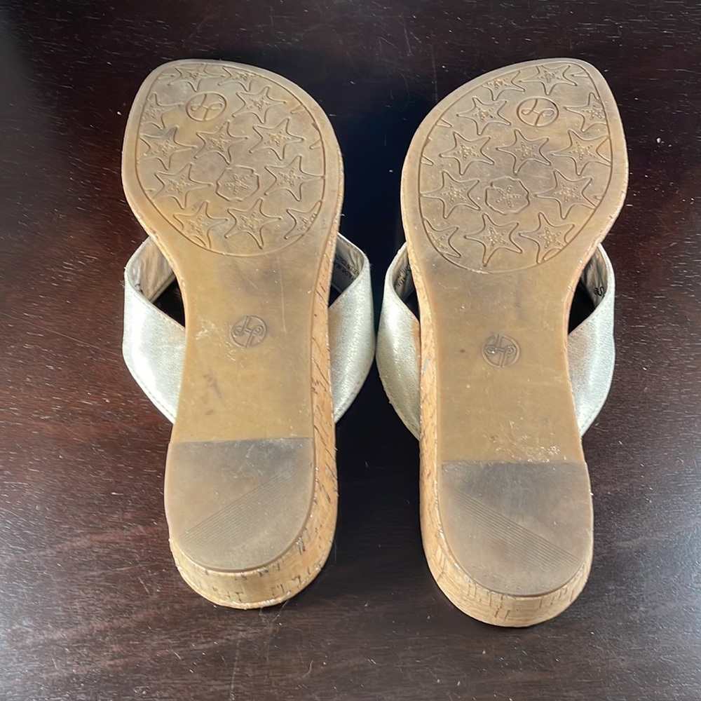 LINDSAY PHILLIPS SANDAL FLIP FLOP HEELS SIZE 10 - Picture 5 of 7